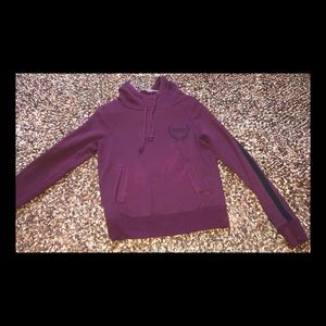 Maroon Vs Pink Hoodie